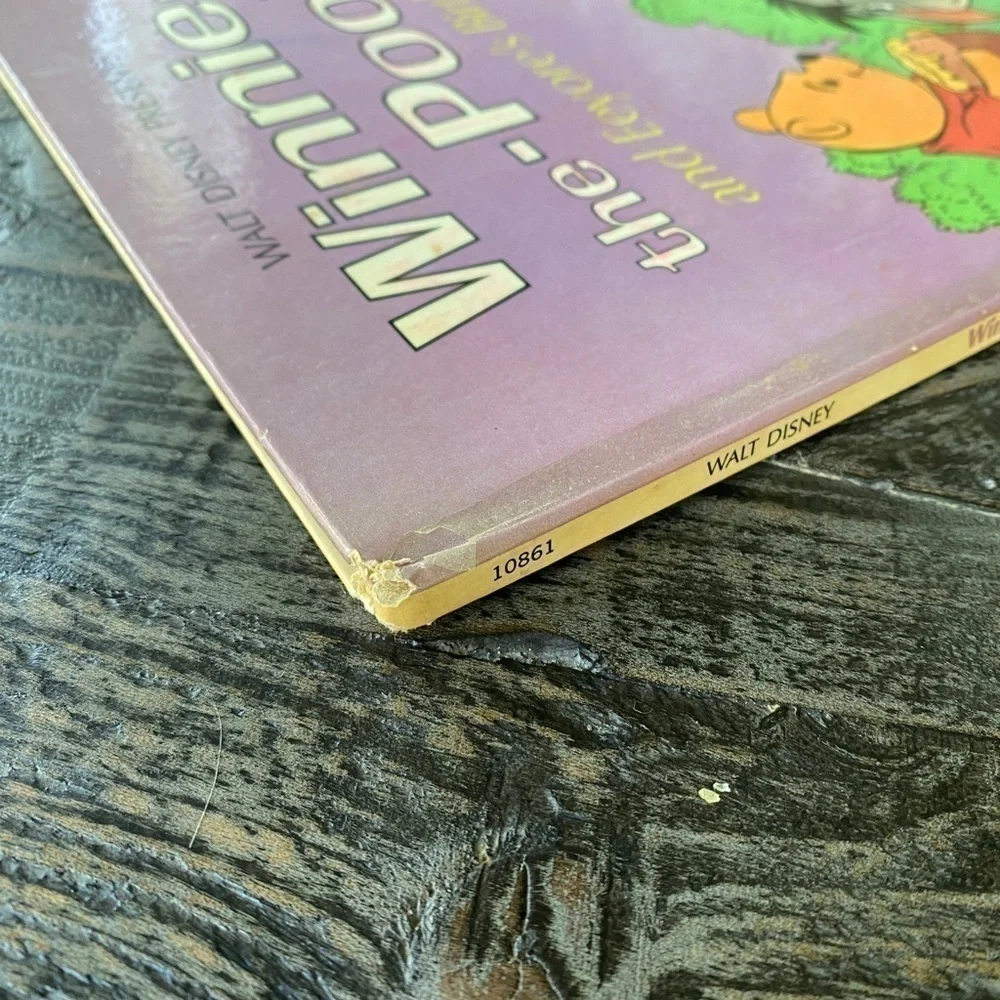 Walt Disney Winnie the Pooh Lot of 3 Vintage Books